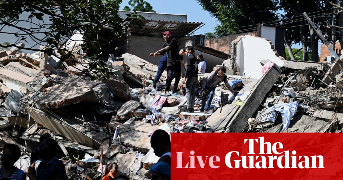 More than 100 dead and buildings collapsed after 7.4-magnitude earthquake shakes Colombia – latest news